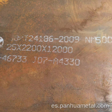 Alta dureza NM500 AR500 Placa de acero resistente al desgaste